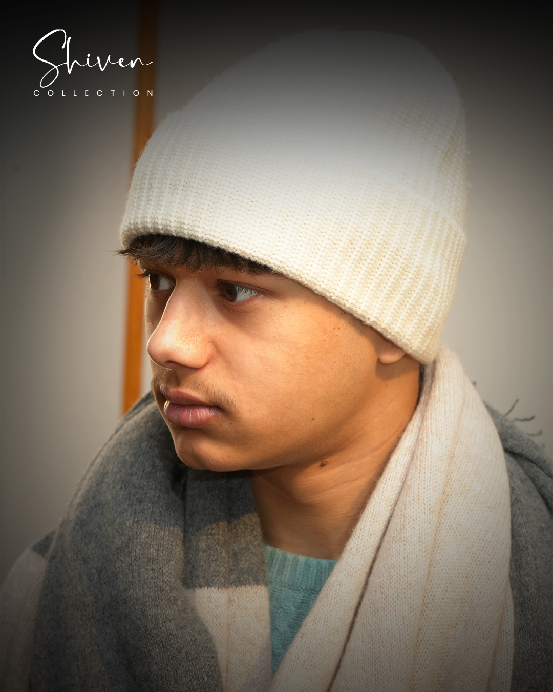 Premium pashmina winter cap