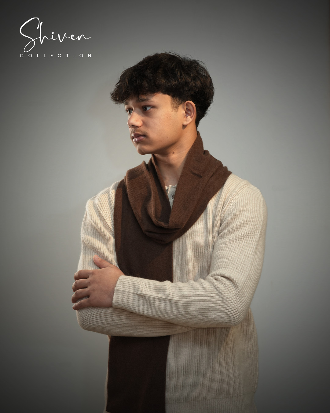 Handcrafted Chyangra Pashmina shawl